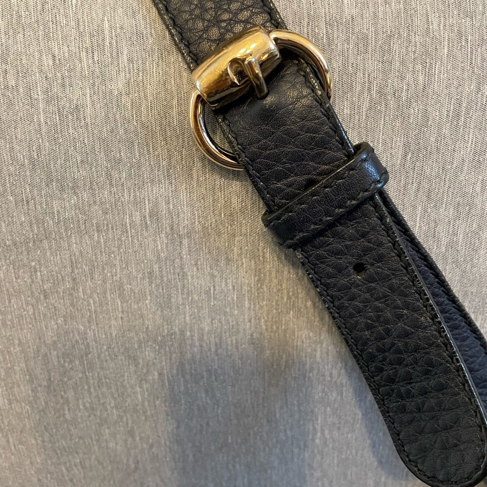 Gucci Black Soho Leather Shoulder Bag - Picture 6 of 16